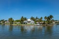 Waterside Home in Naples, Florida Royalty Free Stock Photo