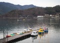 Waterside at Kawaguchi lake, Japan