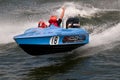 Waterski racing boat