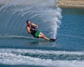 Waterskiier Royalty Free Stock Photo