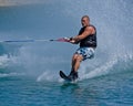 Waterskiing competition