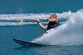 Waterskiing competition
