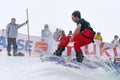 Watersplash on the Feuerkogel Ebensee, Austria