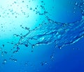 WaterSplashes Royalty Free Stock Photo