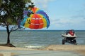 Watersport on thai beach