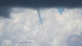 Waterspout forming