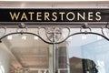 Waterstones Booksellers book shop sign Royalty Free Stock Photo