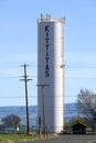 Water tank in the Central Washington city of Kittitas