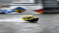 Watertaxi Rotterdam at speed Royalty Free Stock Photo