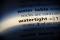 Watertight Royalty Free Stock Photo