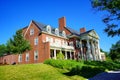 Campus of Colby College in Maine, USA Royalty Free Stock Photo