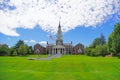 Campus of Colby College in Maine, USA Royalty Free Stock Photo