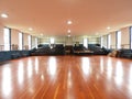 Watervliet Shaker Meeting House interior worship dance floor Royalty Free Stock Photo