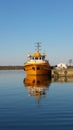 waterway dock ocean sea ship boat Royalty Free Stock Photo