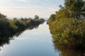 Waterway in Ferto-Hansag National Park, Hungary