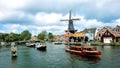 Waterway in Haarlem Royalty Free Stock Photo