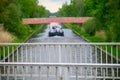 Waterways and canals in province North Brabant, Netherlands Royalty Free Stock Photo