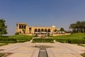 Waterways and walkways at Al-Azhar Park , cairo in egypt