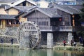 Waterwheel of ancient yunshuiyao town