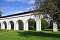 Waterworks Rostokinsky aqueduct in the Yauza River Valley