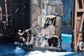 Waterworld show at Universal Studios Holliwood Royalty Free Stock Photo