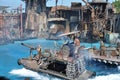 Waterworld show at Universal Studios Holliwood Royalty Free Stock Photo