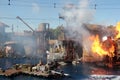 Waterworld at Universal Studios Hollywood Royalty Free Stock Photo