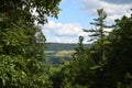 The walking trail will take you to a scenic view of Watkins Glen, NY State Park