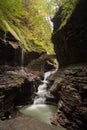 Watkins Glen Waterfall Royalty Free Stock Photo