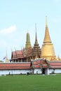 Watprakeaw in bangkok. Royalty Free Stock Photo