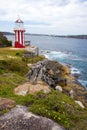 Watson Bay lighthouse Royalty Free Stock Photo