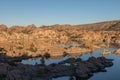 Watson Lake Fall Landscape Prescott Arizona Royalty Free Stock Photo