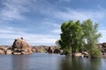 Watson Lake Park, Arizona, USA Royalty Free Stock Photo