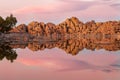 Watson Lake Prescott Arizona Sunset