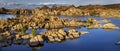 Watson Lake at Sunset Royalty Free Stock Photo