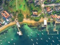 Watsons Bay, Sydney Australia aerial Royalty Free Stock Photo