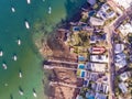 Watsons Bay, Sydney Australia aerial Royalty Free Stock Photo