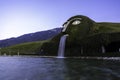 Wattens, Austria - April 1, 2019: The entrance to Swarovski Crystal Worlds Swarovski Kristallwelten in Wattens. Swarovski Royalty Free Stock Photo