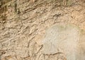 Wattle and daub wall texture