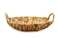 Wattled basket isolated Royalty Free Stock Photo