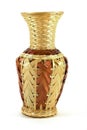 Wattled vase