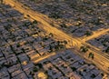 Watts neighborhood in Los Angeles, California USA.