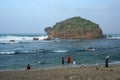 Watu Karung Beach, Pacitan, East Java, Indonesia.