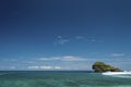 Watu Karung island, Pacitan, Java, Indonesia Royalty Free Stock Photo