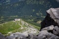 The Watzmann house at the Berchtesgadener Land Royalty Free Stock Photo