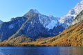 Watzmann mountain and Konigssee lake