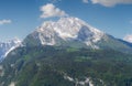 Watzmann mountain near Konigssee lake in Berchtesgaden National Park, Germany