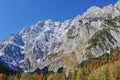 Watzmann peak from Eastern Alps in Germany