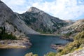 Waugh Lake on the Rush Creek Trail in the Ansel Adams Wilderness Royalty Free Stock Photo