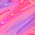 Wave abstract background. Marbling, acylic paint texture Royalty Free Stock Photo